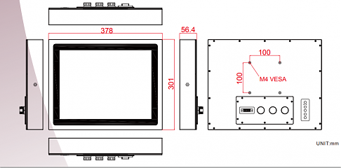 Промышленный монитор R15L100-SPC3