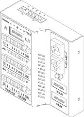 Модуль ввода/вывода сигналов FRONT Control IO AI8.DI16 Исп.2 (Наутилус)