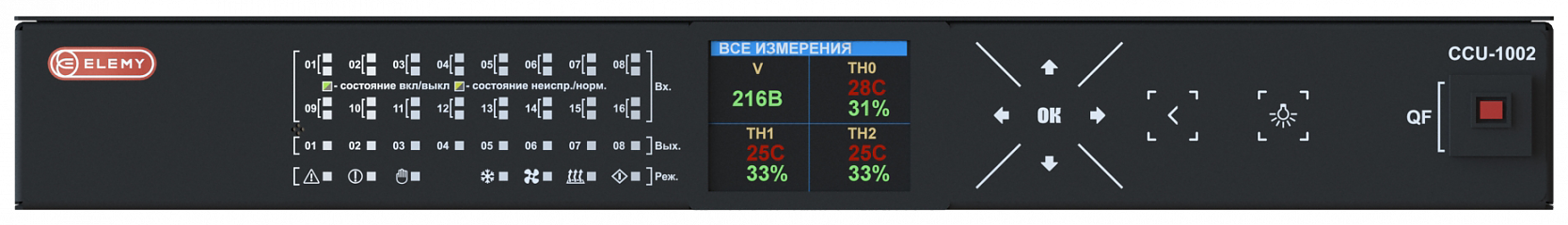 Контроллер мониторинга и управления CCU-1002/16