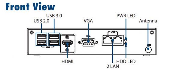 Ультракомпактный встраиваемый компьютер EPC-S101CQ-S6A1