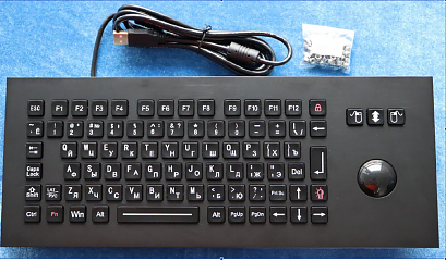 Промышленная клавиатура K-TEK-M361-MTB-FN-BL-BT-DWP-US/RU-USB