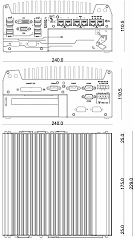 Компактный встраиваемый компьютер Nuvo-7166GC