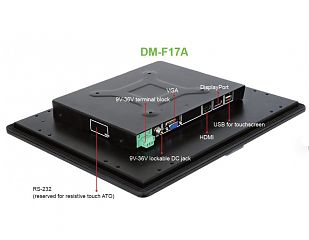 Промышленный монитор DM-F17A/PC