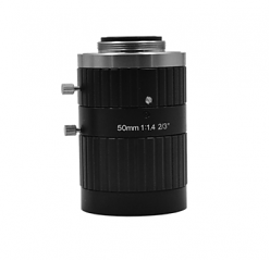 Объектив  VT-LEM5014CBMP8   2/3”, 8 MP, 35 mm, F1.4, C-mount