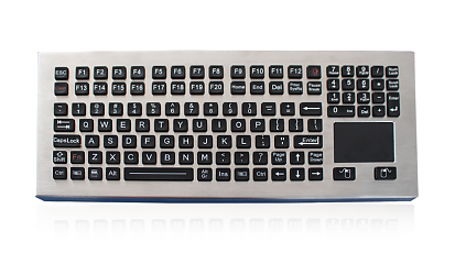 Промышленная клавиатура K-TEK-M383TP-KP-FN-BL-DT-DWP-US/RU-USB