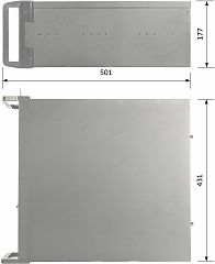 FRONT Rack I985 4U/i7-8700/8GBx2/1TB/NoOS [FR-I985-0001]