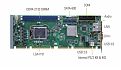 Промышленная плата PICMG Full-size SHB140DGGA-RC H110 w/PCIex4 BIOS