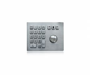 Антивандальная клавиатура K-TEK-A160-38-MTB-KP-DT-USB