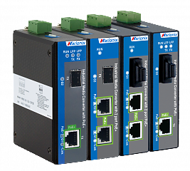 Медиаконвертер IPMC100-1GF-2GPOE-N