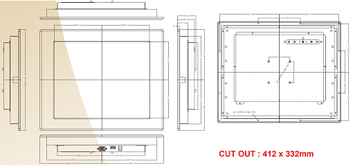 Монитор   S17L500-PMM1/GIT/U