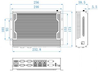 Компактный компьютер  eBOX-NNZ-C-C2