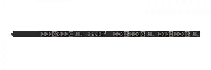 Устройство распределения электропитания iPDU-6012 1PH 32A 24-Outlet (6*C19+18*C13 с фиксаторами) Metered PDU