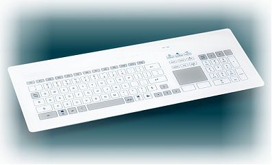 Клавиатура промышленная емкостная TKR-103-TOUCH-ADH-USB-US/CYR