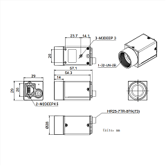 Камера машинного зрения  NS-041GCP