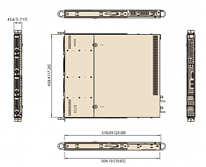 Корпус  HPC-7140-00A1E