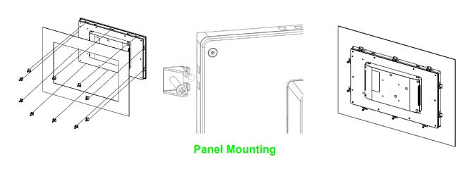 Промышленный монитор FPM-221W-P4AE