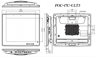 POC-17C-ULT3-i7/PC/4G