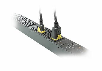 Фиксатор кабеля питания C14 в розетке PDU EZ-Lok 2X-EA10, 10шт