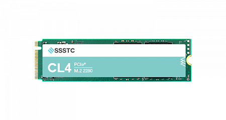 Накопитель SSD 1TB, Industrial M.2 2280 NVMe PCIe Gen 4x4, M Key, CL4-8D1024