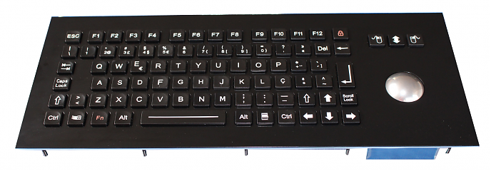 Промышленная клавиатура K-TEK-M361-OTB-FN-BL-BT-DWP-US/RU-USB