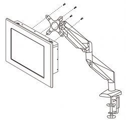 Промышленный монитор R10L100-PMT2