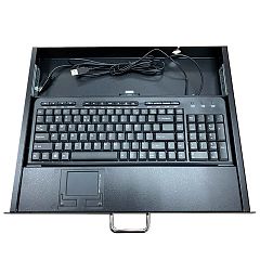 Промышленная клавиатура AX7042T- 1U KB & Touch Pad Drawer (USB)