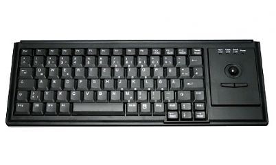 Промышленная клавиатура TKL-083-TB14-KGEH-BLACK-PS/2-US/CYR