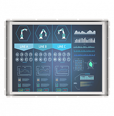Промышленный бескорпусной монитор R21L100-OFM1