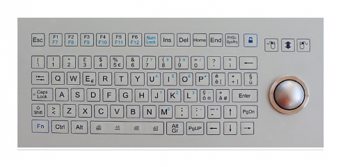Промышленная клавиатура K-TEK-D333-OTB-FN-SW-W-US/RU-USB