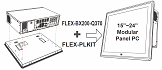 Устройство видеоотображения FLEX-PLKIT-FW15/PC