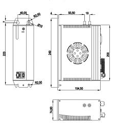 Встраиваемый компьютер на DIN-рейку  NP-NNZ-HDD