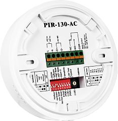 Датчик движения и температуры PIR-130-AC CR