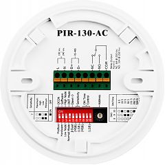 Датчик движения и температуры PIR-130-AC CR