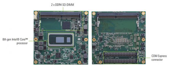 Промышленная модульная плата  CEM521-i7-8665UE