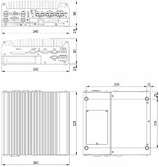 Компактный встраиваемый компьютер Nuvo-7006P