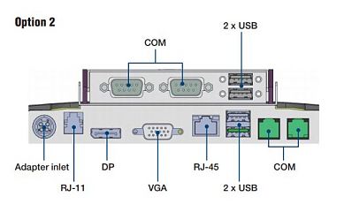 Панельный компьютер UPOS-211DP-BST40