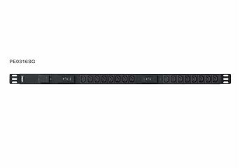 Устройство распределения электропитания PE0316SG 32A 16-outlets 0U Basic PDU with Surge Protection