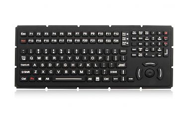 Промышленная клавиатура K-TEK-M365-HP-KP-FN-BL-ML-EMC-OEM-US/RU-USB