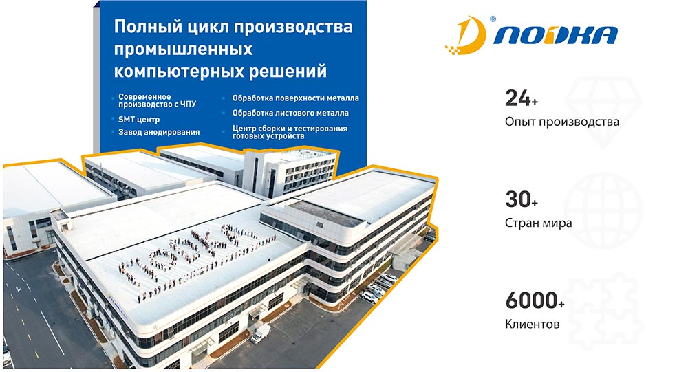 Встраиваемые компьютеры для промышленности