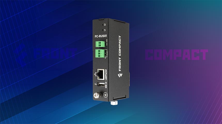 FRONT Compact RUS01 - российский ультракомпактный промышленный компьютер для сбора и обработки данных